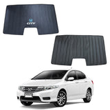 Honda City Double Layered Back Shade With Logo - Model 2009-2021