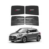 Suzuki Swift Double Layered Side Shades With Logo - Model 2022-2025