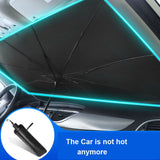 Umbrella Style Front Windshield Sun Shade