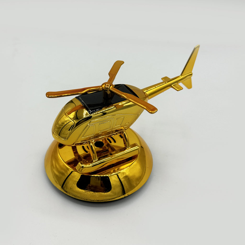 Solar Car Fragrance Helicopter