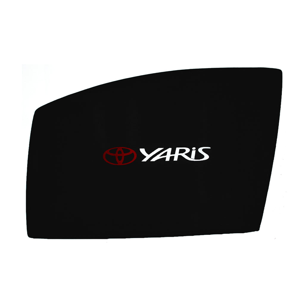 Toyota Yaris Side Shades With Logo - Model 2020-2025