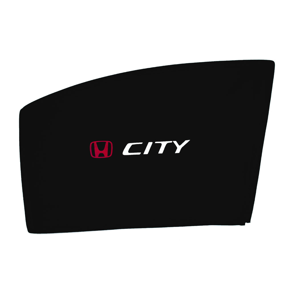 Honda City Side Shades With Logo - Model 2021-2025