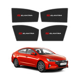 Hyundai Elantra Side Shades With Logo