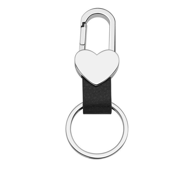 Heart Leather Key Chain