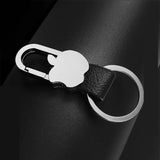 Apple Leather Key Chain