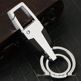 Double Ring Pendant Key Chain