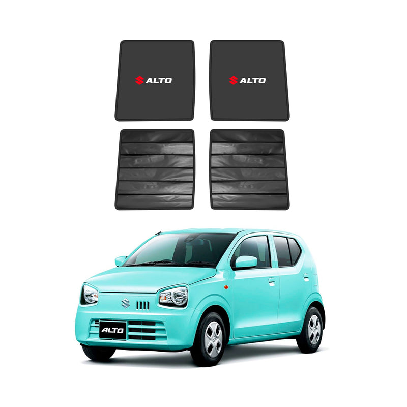 Suzuki Alto Double Layered Side Shades With Logo - Model 2017-2025