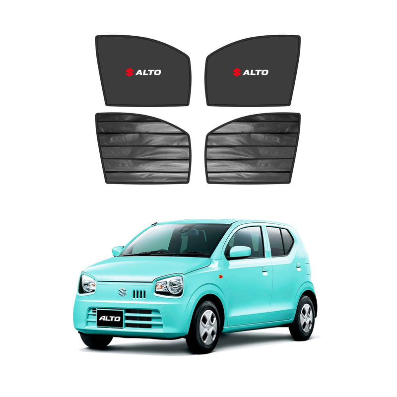 Suzuki Alto Double Layered Side Shades With Logo - Model 2017-2025