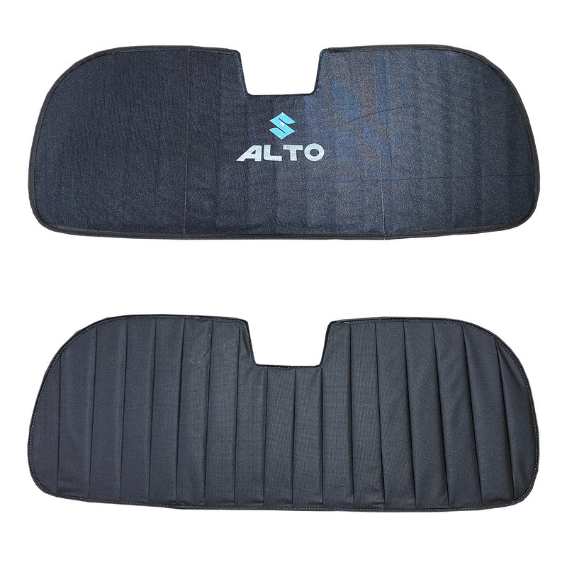 Suzuki Alto Double Layered Back Shade With Logo - Model 2017-2025