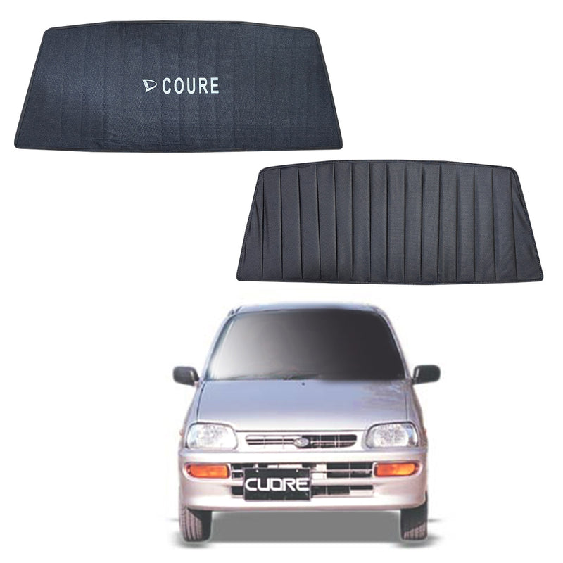 Coure Double Layered Back Shade With Logo