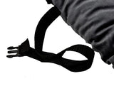 Universal Car Seat Velvet Cushion - Black