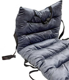 Universal Car Seat Velvet Cushion - Grey