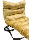 Universal Car Seat Velvet Cushion - Golden