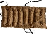 Universal Car Seat Velvet Cushion - Brown