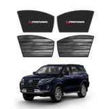 Toyota Fortuner Double Layered Side Shades With Logo