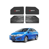 Honda City Double Layered Side Shades With Logo - Model 2021-2023