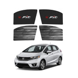 Honda Fit Double Layered Side Shades With Logo