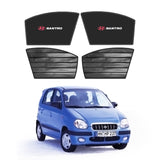 Hyundai Santro Double Layered Side Shades With Logo