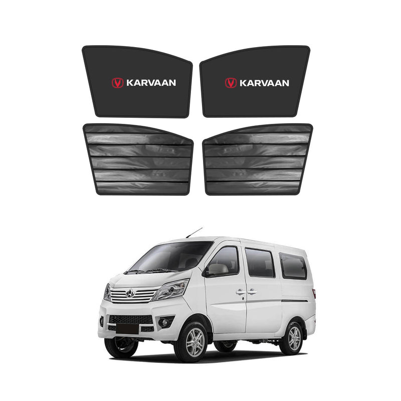 Changan Karvaan Double Layered Side Shades With Logo