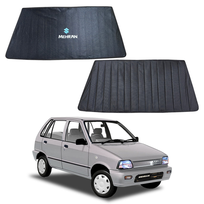 Suzuki Mehran Double Layered Back Shade With Logo