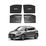 Suzuki Swift Double Layered Side Shades With Logo - Model 2022-2023