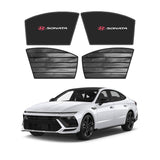 Hyundai Sonata Double Layered Side Shades With Logo - Model 2025-2026