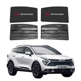 Kia Sportage Double Layered Side Shades With Logo - Model 2025-2026