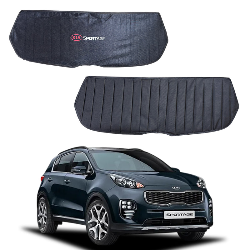Kia Sportage Double Layered Back Shade With Logo