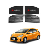 Toyota Aqua Double Layered Side Shades With Logo