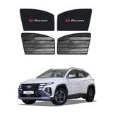 Hyundai Tucson Double Layered Side Shades With Logo - Model 2025-2026