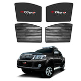 Toyota Vigo Double Layered Side Shades With Logo