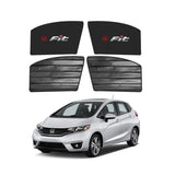 Honda Fit Double Layered Side Shades With Logo
