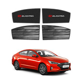 Hyundai Elantra Double Layered Side Shades With Logo