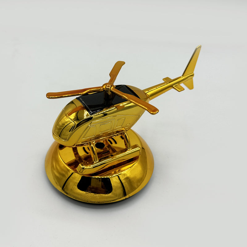 Solar Car Fragrance Helicopter