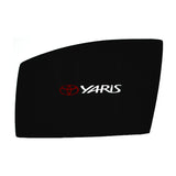 Toyota Yaris Side Shades With Logo - Model 2020-2023