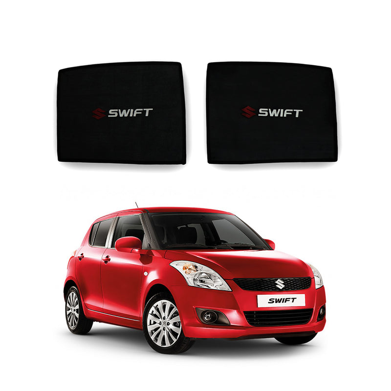 Suzuki Swift Side Shades With Logo - Model 2004-2021