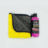 Car Care Bundle (Bubble Gum Shampoo + Micro Fiber)