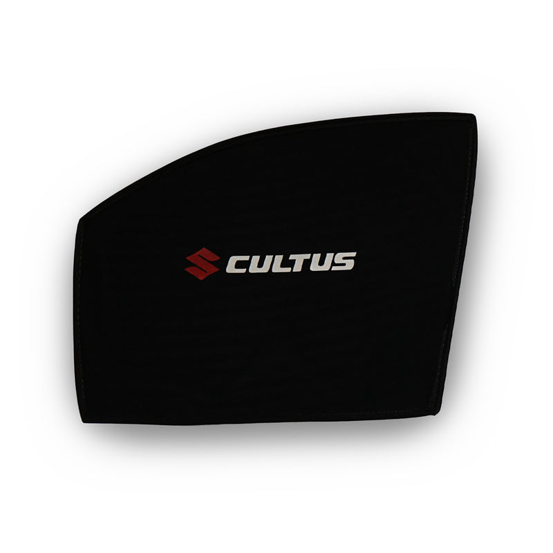Suzuki Cultus Side Shades With Logo - Model 2003-2017